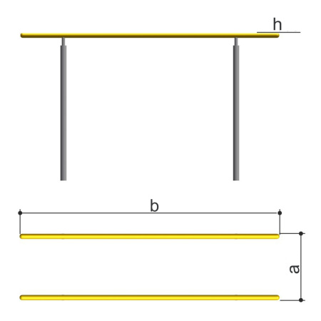 Брусья Романа 204.21.00