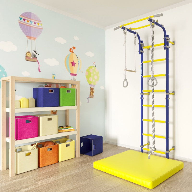 Выбор домашнего спорткомплекса - пристенная шведская стенка в Волжском фото от компании ВИНКО. Интернет-магазин➥i-fun.ru