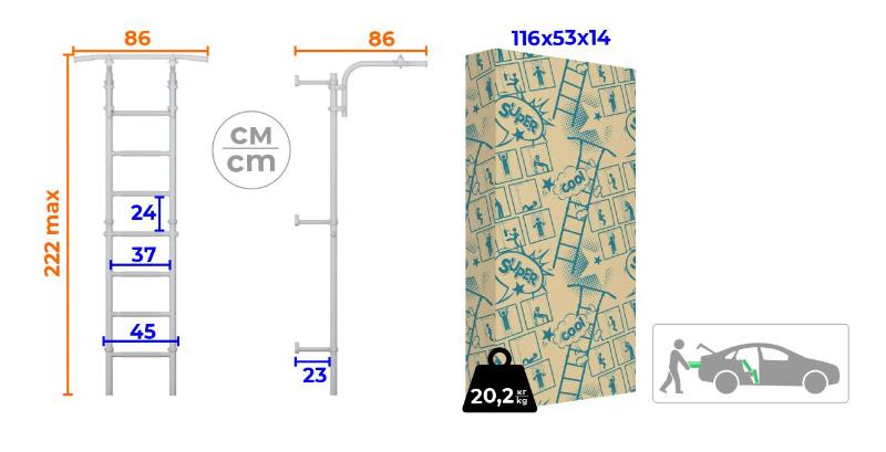 Шведская стенка Romana S9 Шведская стенка Romana S9