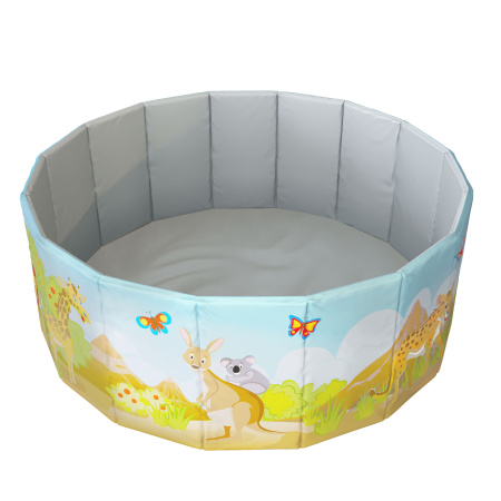 Игрушка Детский сухой бассейн TM Romana Мир приключений Сафари складной