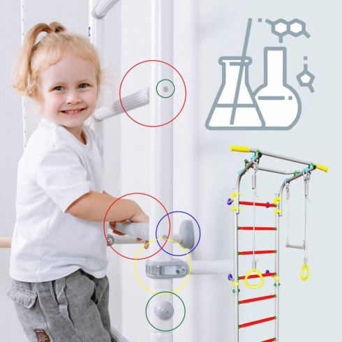 Установка шведских стенок в Волжском фото от компании ВИНКО. Интернет-магазин➥i-fun.ru