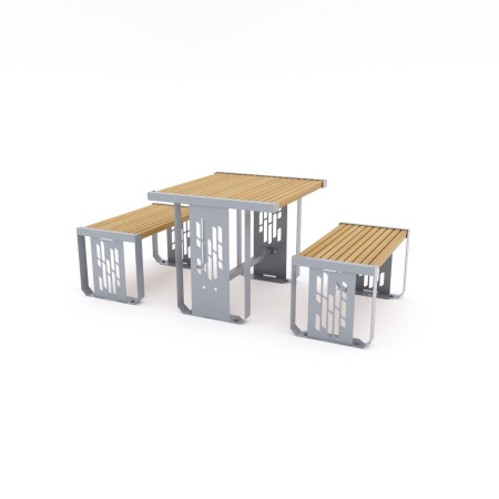 Комплект уличной мебели "Акварель" 800 мм