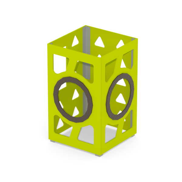 Игровой модуль Романа 115.04.00 (зеленый/серый) (бетонирование)