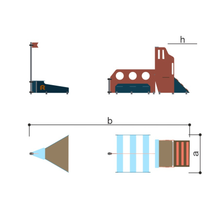 Игровой комплекс Romana 057.75.00 в Волжском ВИНКО