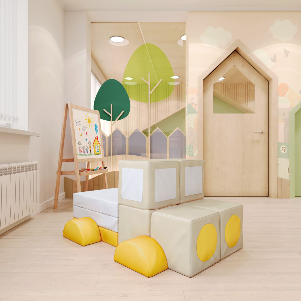 Мягкий игровой комплекс Romana «Пикап»