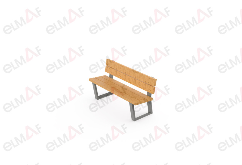 Скамейка со спинкой ELMAF 92006 в Волжском ВИНКО