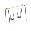 Качели Романа 108.58.00-01 (бежевый/черный) (бетонирование)