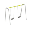 Качели Романа 108.58.00 (зеленый/серый) (бетонирование)