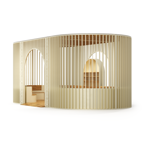 Парклет - уличная библиотека ПН7702