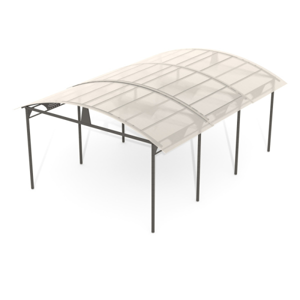 Теневой навес Романа 301.37.03 (черный) (бетонирование)