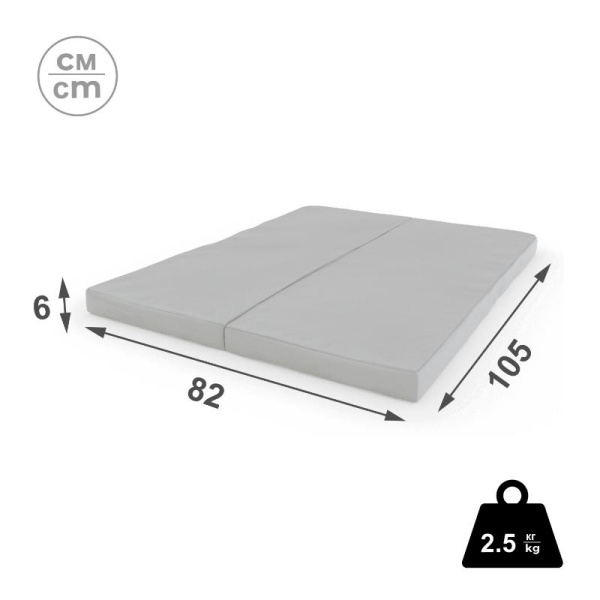 Мягкий щит (мат) двойной 1050*820*60