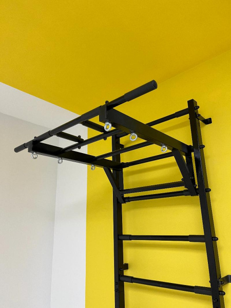 Турник с рукоходом для шведской стенки усиленной