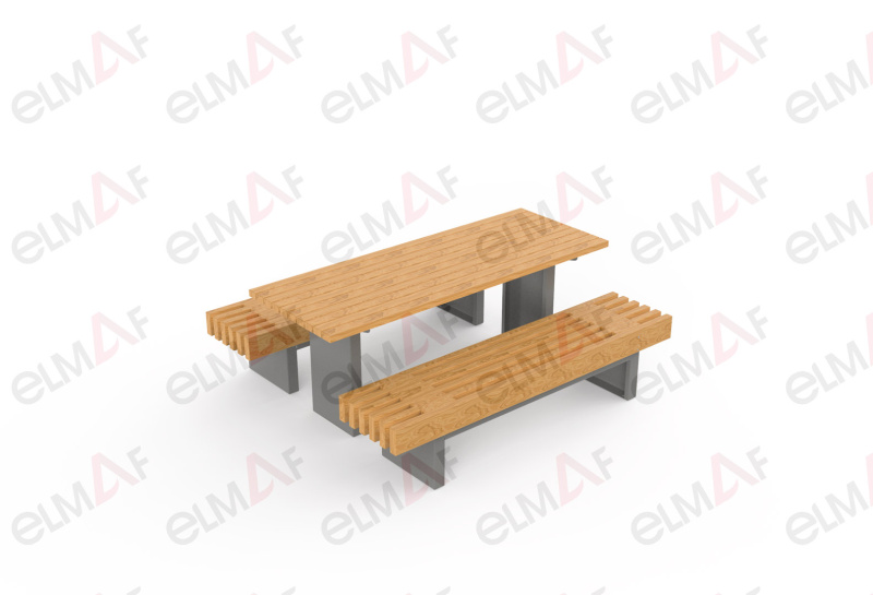 Стол со скамейками ELMAF 314080 в Волжском ВИНКО