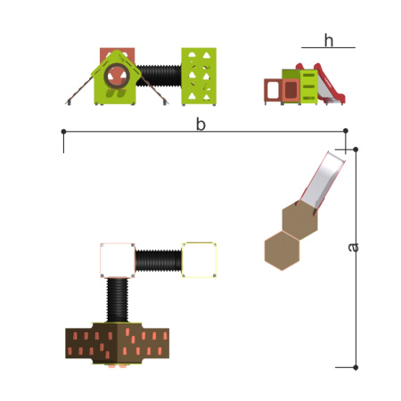 Игровой модуль Романа 115.48.00 в Волжском ВИНКО