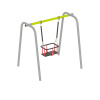 Качели "Малыш" Романа 108.59.00 (зеленый/серый) (бетонирование)