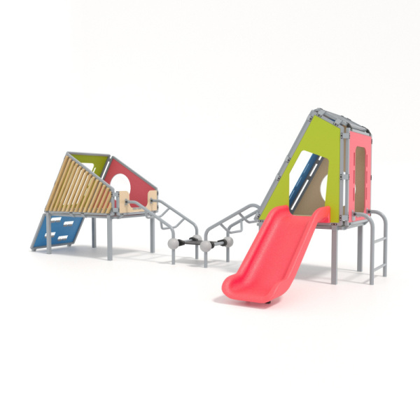 Комплекс игровой детский 127.18.00 (цвет 1) (бетонирование)