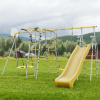 Детский спортивный комплекс для Дачи Веселая лужайка-2 PRO с горкой 1200 мм (Комплект №13) в Волжском ВИНКО