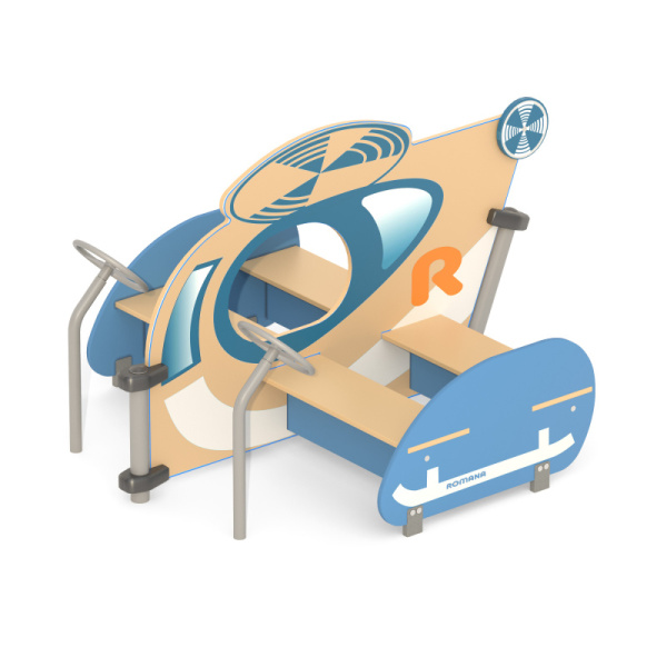 Игровое оборудование Romana 057.66.00 (бежевый/синий) (бетонирование)