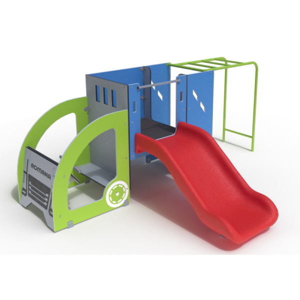 Автомобиль с горкой 111.62.10 (цвет 1) (бетонирование)