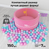 Сухой бассейн Romana Airpool Easy, розовый в Волжском ВИНКО