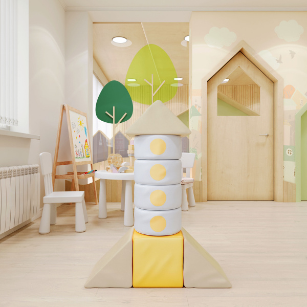 Мягкий игровой комплекс Romana «Ракета»